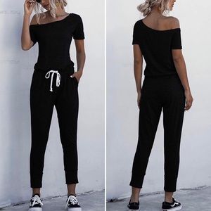 NWT Casual Off Shoulder Romper/Jumpsuit